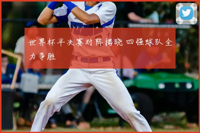 世界杯半决赛对阵揭晓 四强球队全力争胜